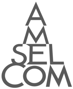 Amselcom Logo dark gray
